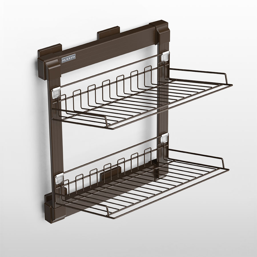 雙層側(cè)拉鞋架